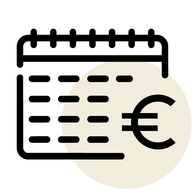 Finanzierungen mit Laufzeiten Icon