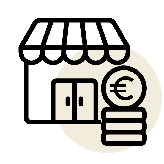 Unternehmen Finanzierung Icon
