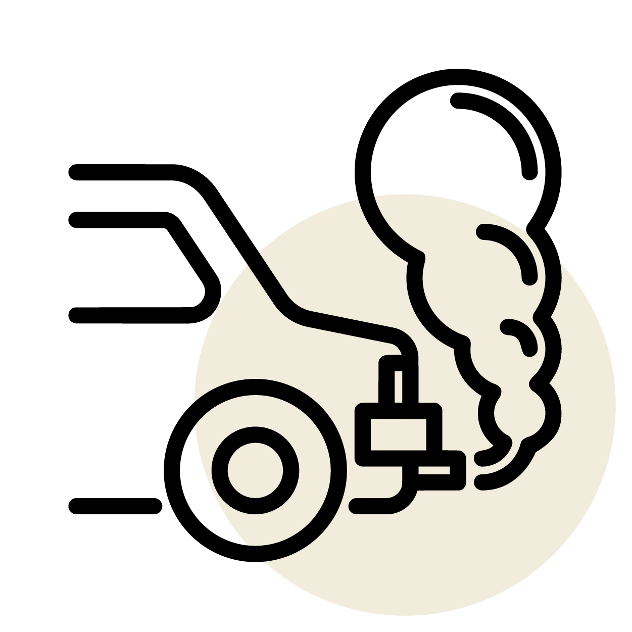 Icon Abgasen